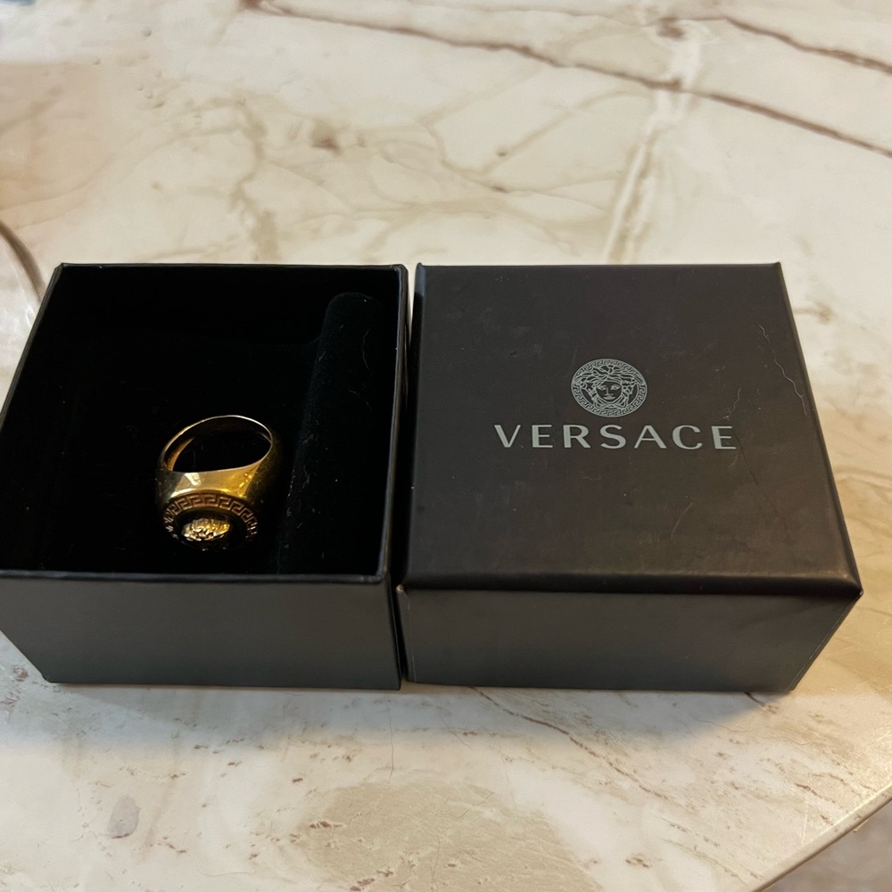 Versace Ring Medusa Head - image 5